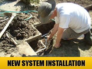 new system installation is our North Highlands Irrigation Repair team specialty